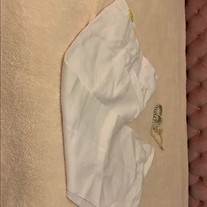 Loft Lined linen white trouser pants